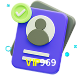 Tornar-se um membro do VIP969 é muito simples